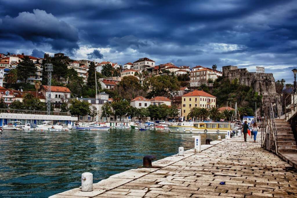 Pearl In The Heart Of Old Town On Belavista In Herceg Novi Leilighet Eksteriør bilde